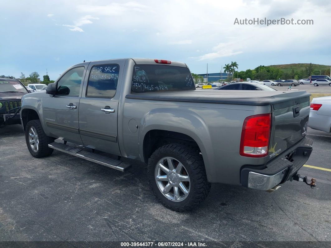 2007 Gmc Sierra 1500 Sle1 Gray vin: 2GTEC13C871529624