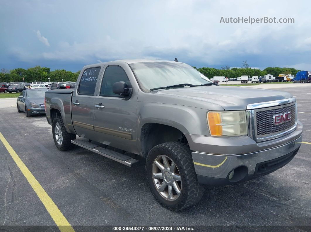 2007 Gmc Sierra 1500 Sle1 Gray vin: 2GTEC13C871529624