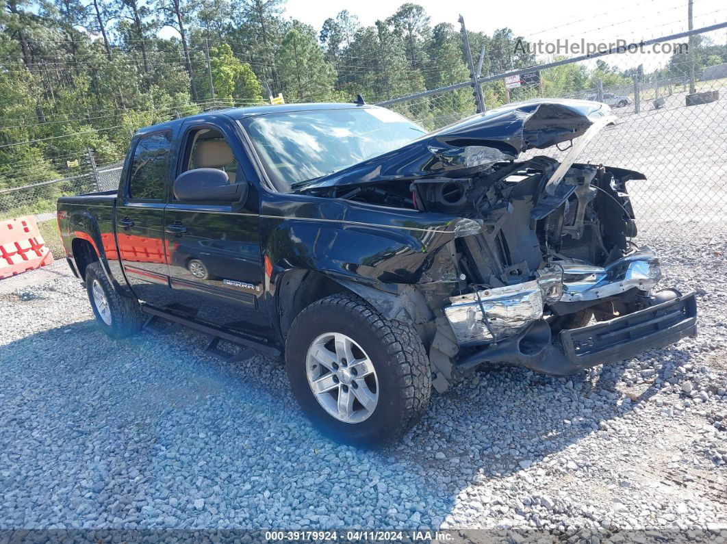 2007 Gmc Sierra 1500 Sle1 Черный vin: 2GTEC13J071501556