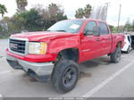 2008 Gmc Sierra 1500 Sle1 Красный vin: 2GTEC13J081167160