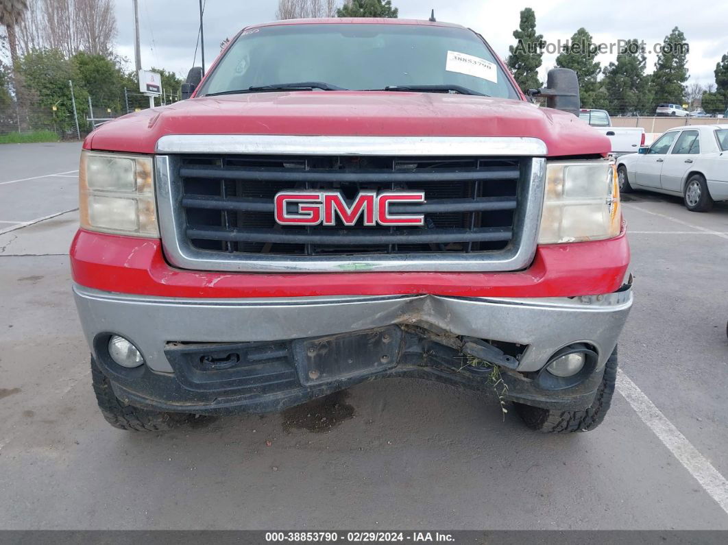 2008 Gmc Sierra 1500 Sle1 Red vin: 2GTEC13J081167160