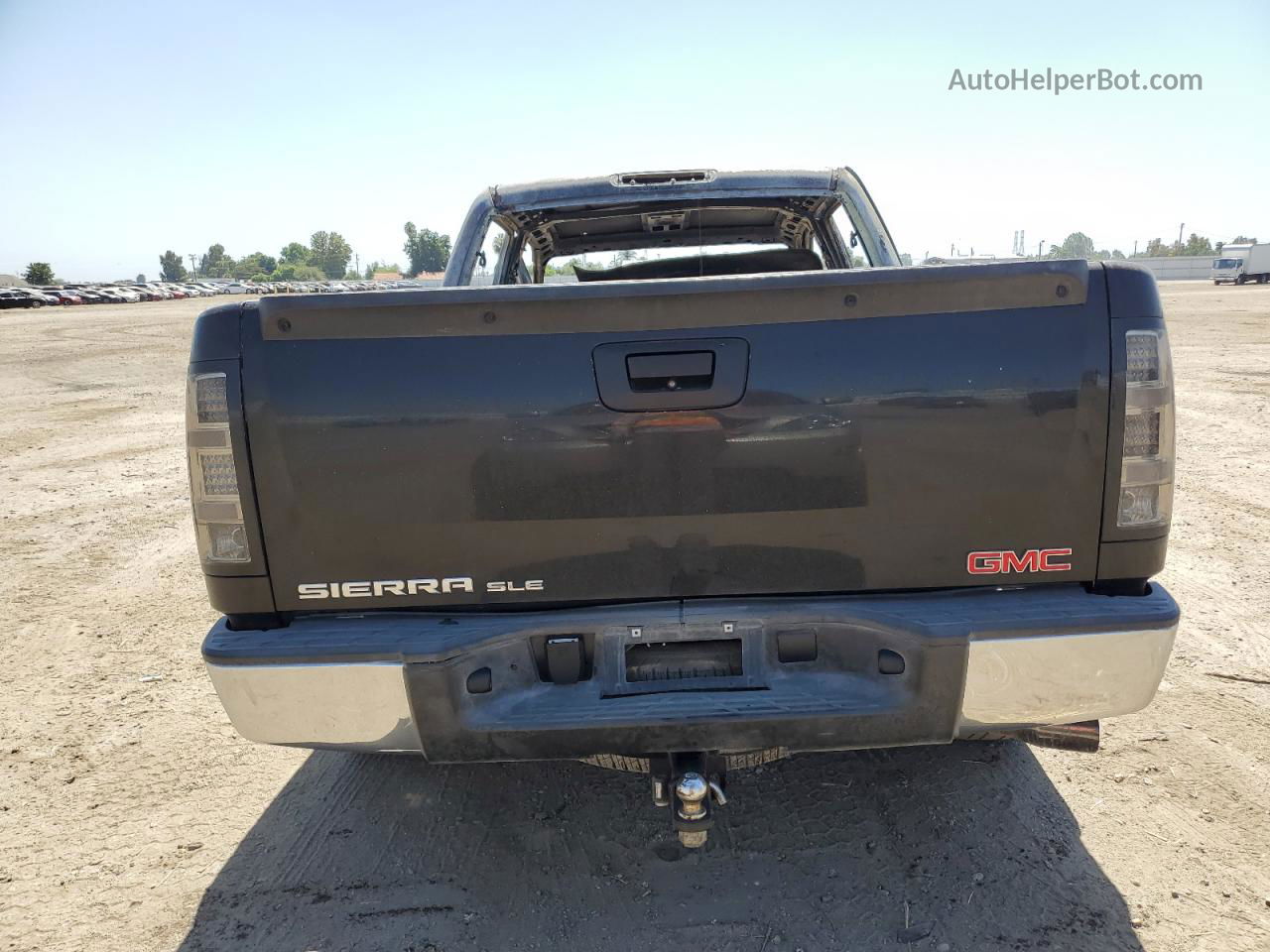 2008 Gmc Sierra C1500 Black vin: 2GTEC13J081182726