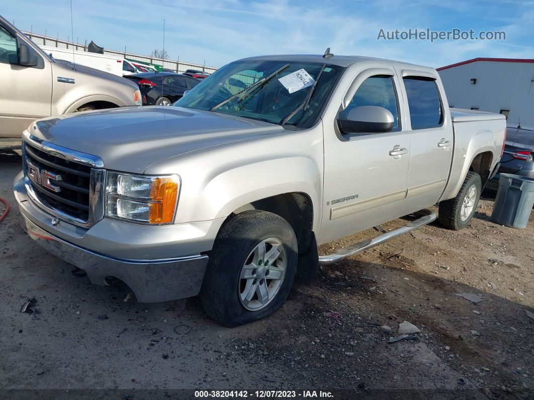 2007 Gmc Sierra 1500 Slt Silver vin: 2GTEC13J171523498