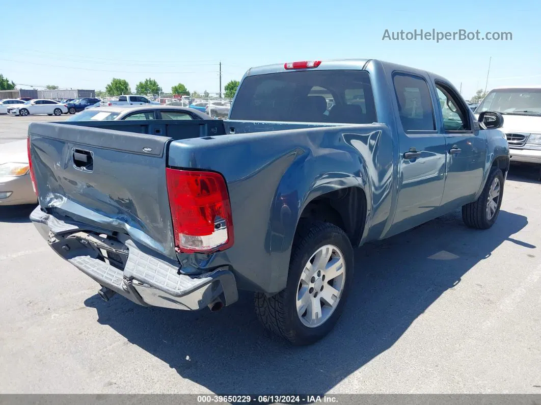 2007 Gmc Sierra 1500 Sle1 Blue vin: 2GTEC13J171661333