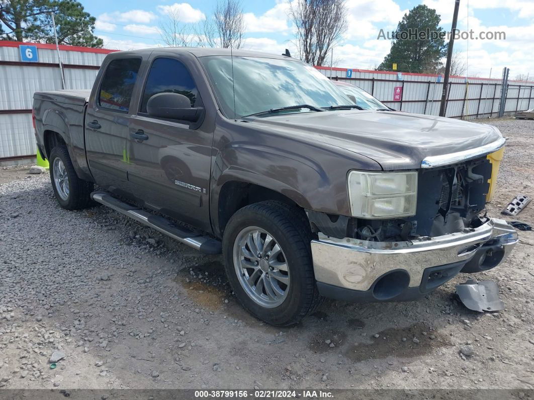 2007 Gmc Sierra 1500 Sle2 Серый vin: 2GTEC13J171727752