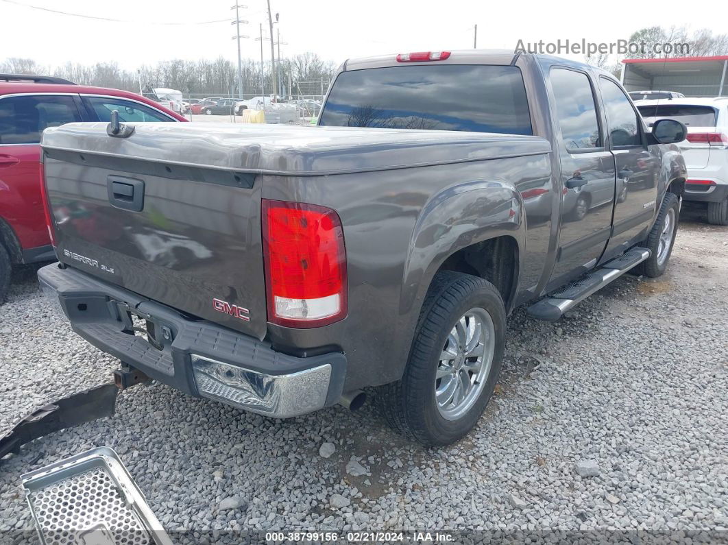 2007 Gmc Sierra 1500 Sle2 Gray vin: 2GTEC13J171727752