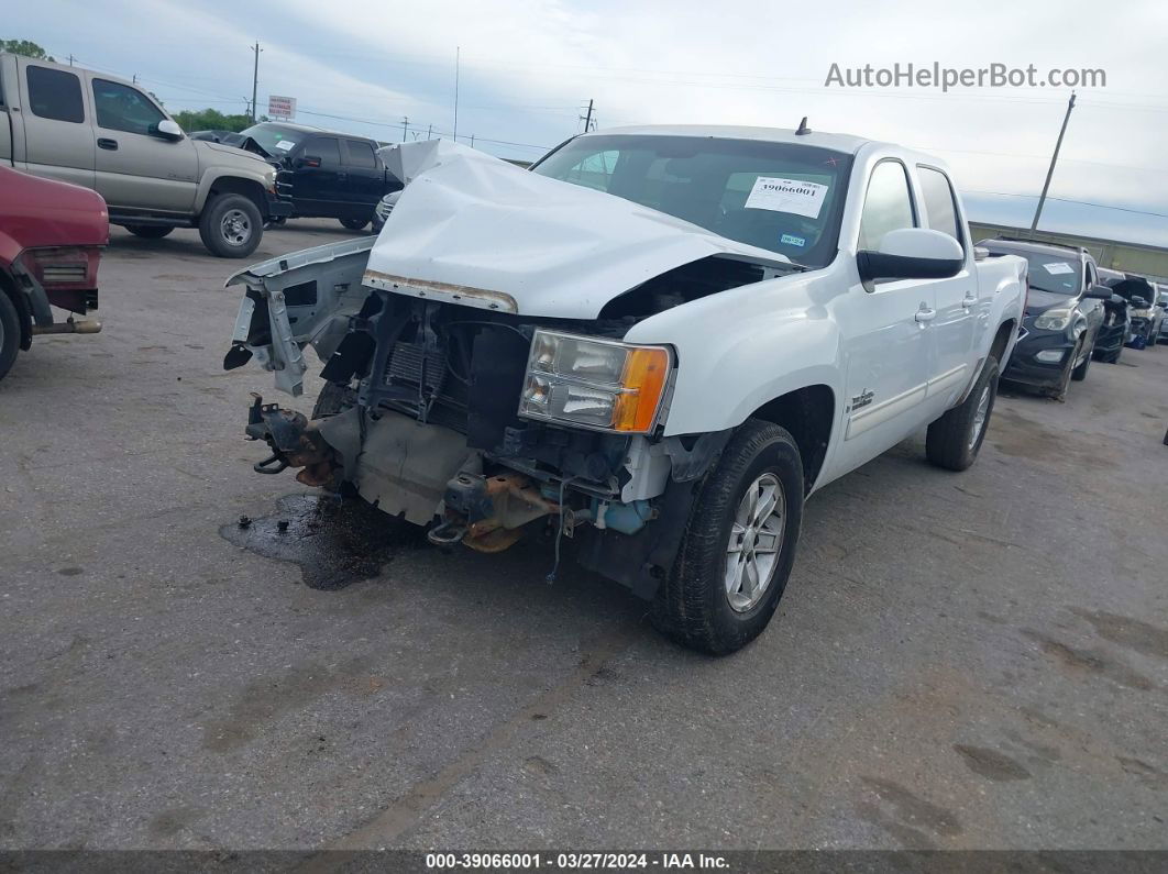 2008 Gmc Sierra 1500 Sle1 White vin: 2GTEC13J281166656