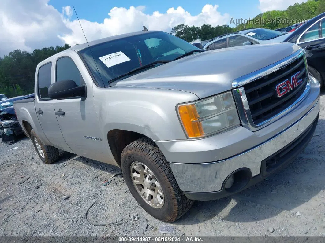 2008 Gmc Sierra 1500 Sle1 Silver vin: 2GTEC13J281187698