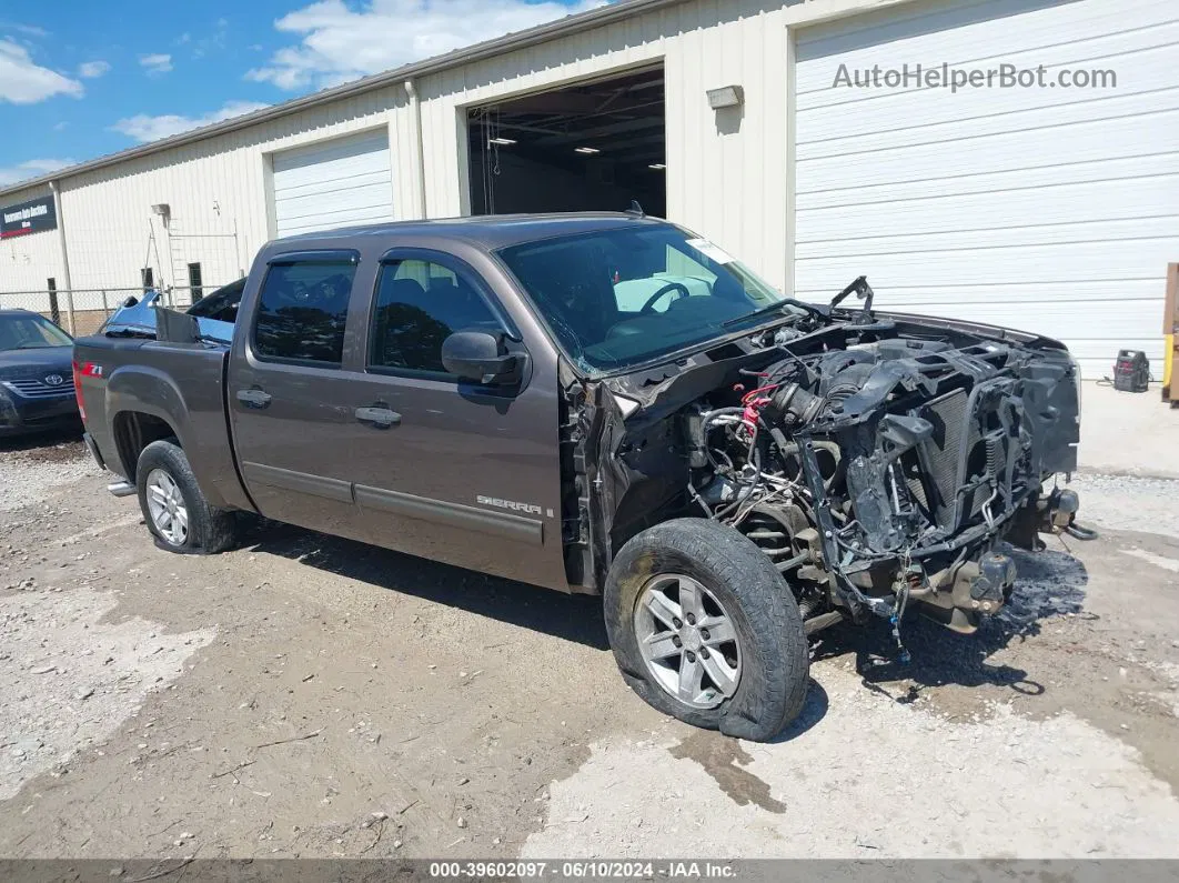 2007 Gmc Sierra 1500 Sle1 Brown vin: 2GTEC13J371648602