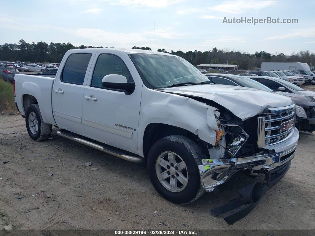 2007 Gmc Sierra 1500 Slt Белый vin: 2GTEC13J571568265