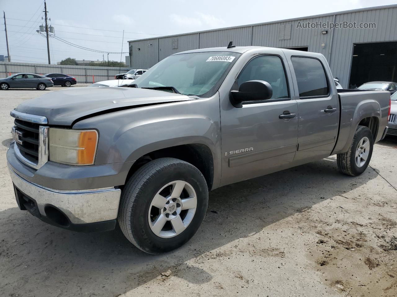 2008 Gmc Sierra C1500 Gray vin: 2GTEC13J581102921