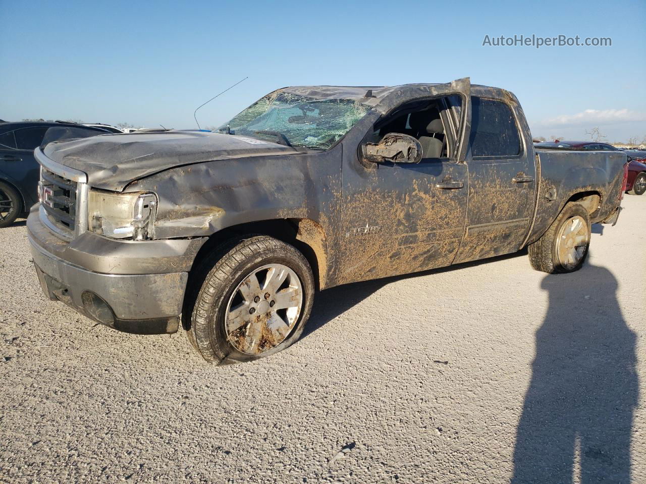 2008 Gmc Sierra C1500 Желто-коричневый vin: 2GTEC13J581194421