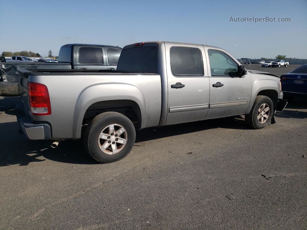 2008 Gmc Sierra C1500 Silver vin: 2GTEC13J981153290