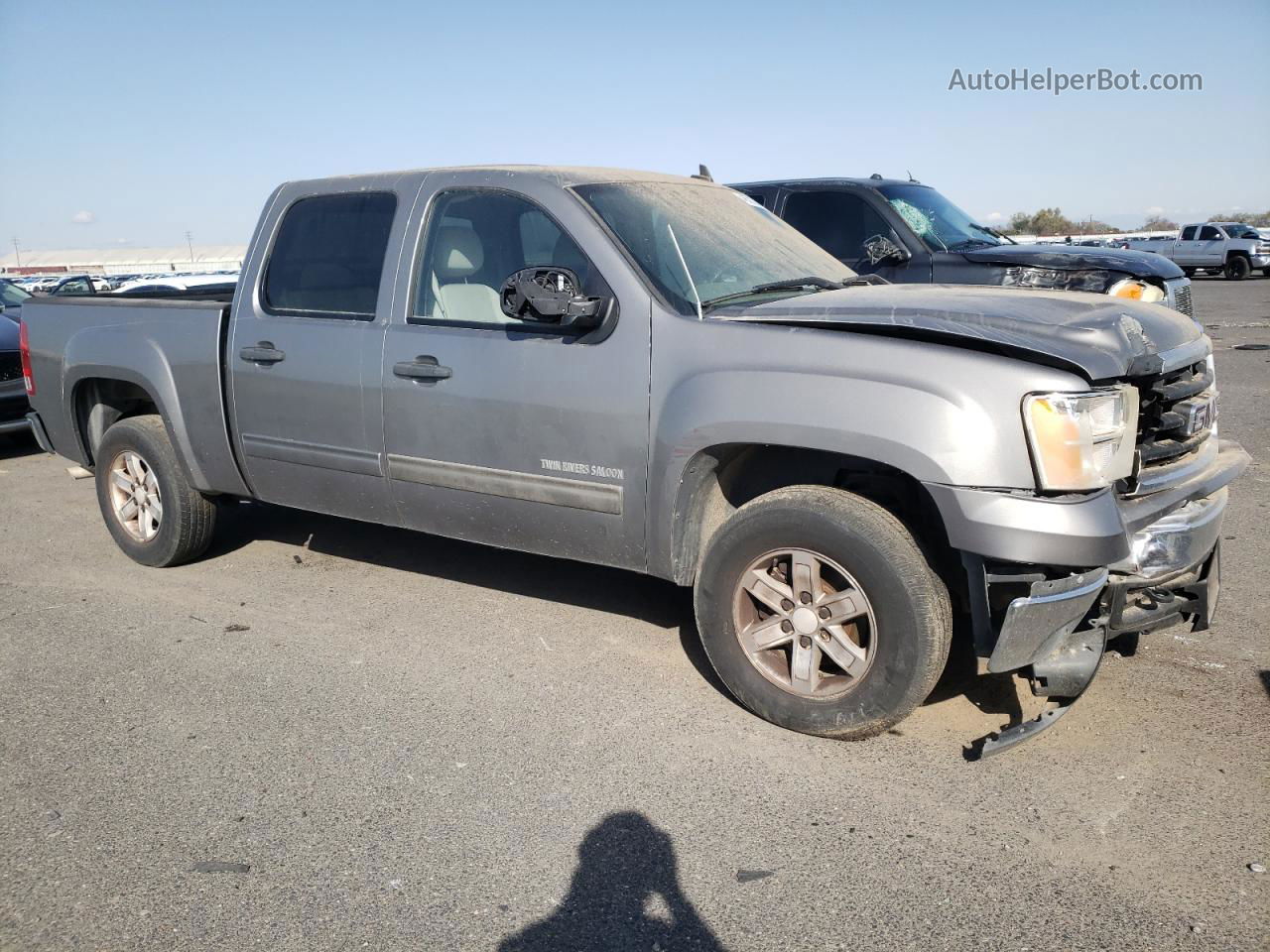 2008 Gmc Sierra C1500 Silver vin: 2GTEC13J981153290