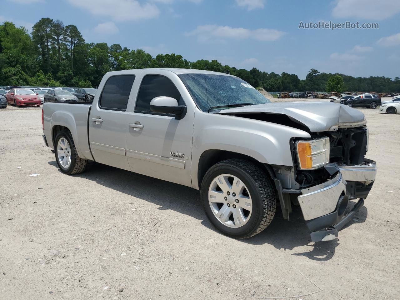 2008 Gmc Sierra C1500 Серый vin: 2GTEC13J981165729