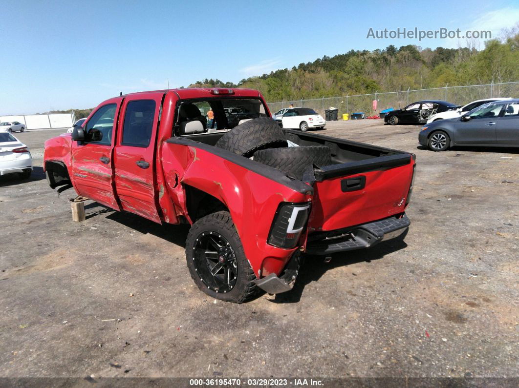 2008 Gmc Sierra 1500 Sle1 Red vin: 2GTEC13J981338231