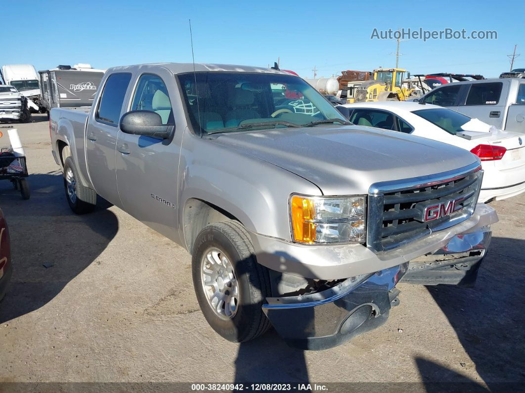 2007 Gmc Sierra 1500 Sle1 Silver vin: 2GTEC13JX71557410