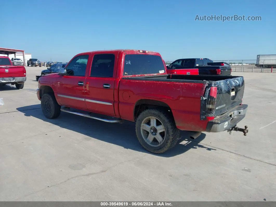 2007 Gmc Sierra 1500 Classic Sl Red vin: 2GTEC13V071165331