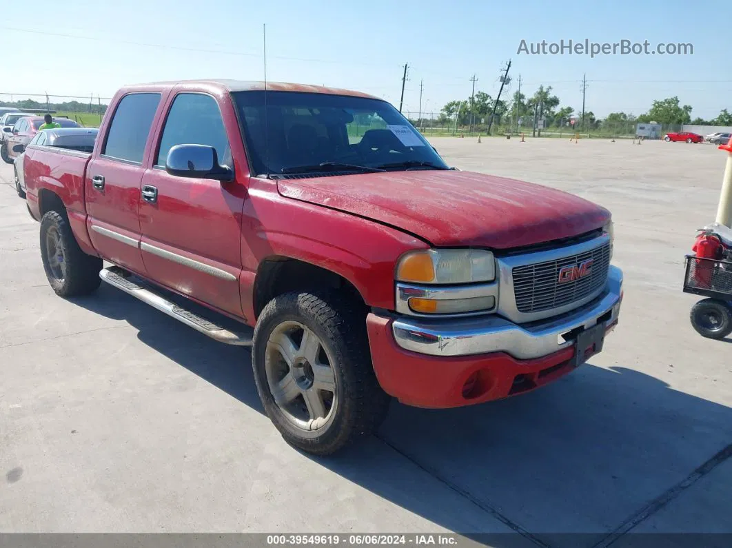 2007 Gmc Sierra 1500 Classic Sl Red vin: 2GTEC13V071165331