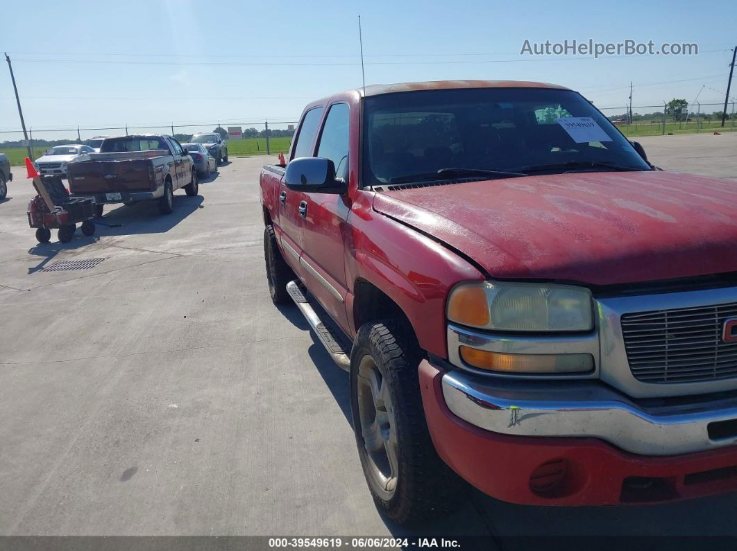 2007 Gmc Sierra 1500 Classic Sl Red vin: 2GTEC13V071165331