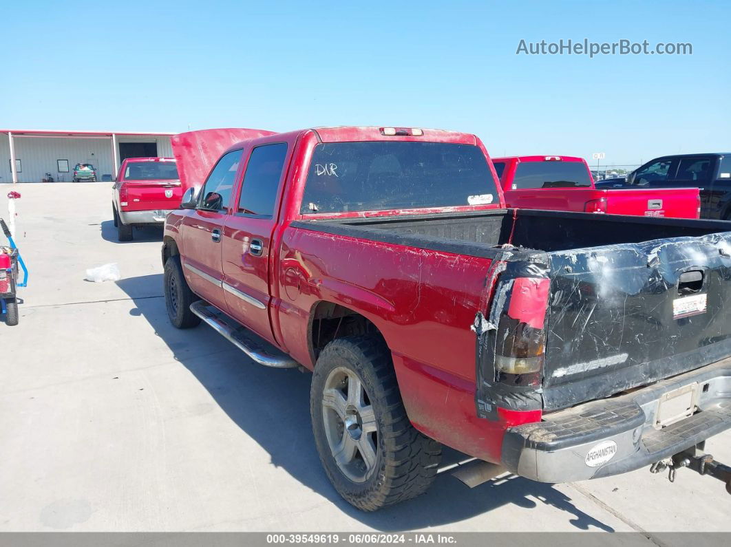 2007 Gmc Sierra 1500 Classic Sl Red vin: 2GTEC13V071165331