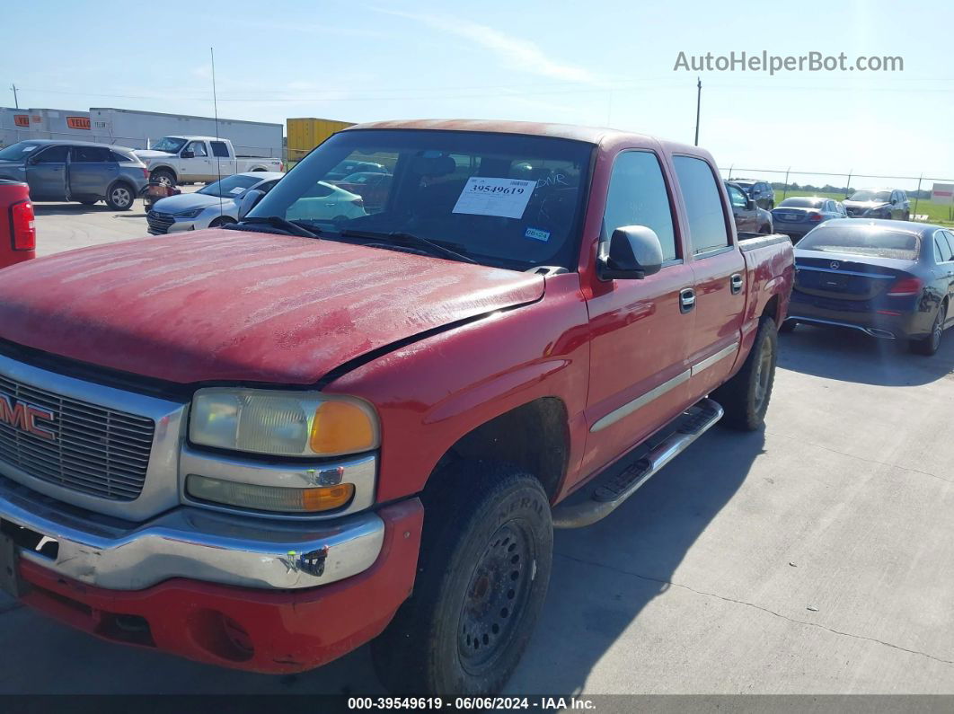 2007 Gmc Sierra 1500 Classic Sl Red vin: 2GTEC13V071165331