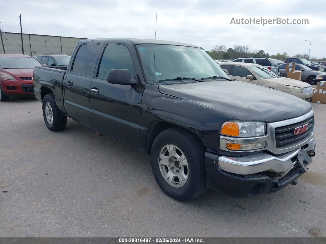 2007 Gmc Sierra 1500 Classic Sl Black vin: 2GTEC13V971123935