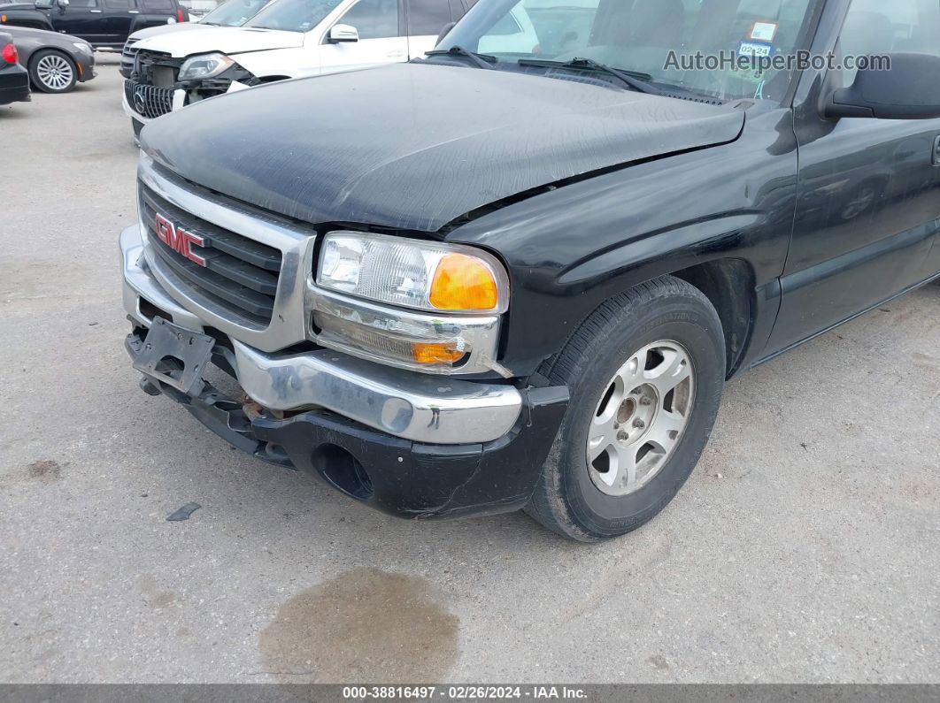 2007 Gmc Sierra 1500 Classic Sl Черный vin: 2GTEC13V971123935