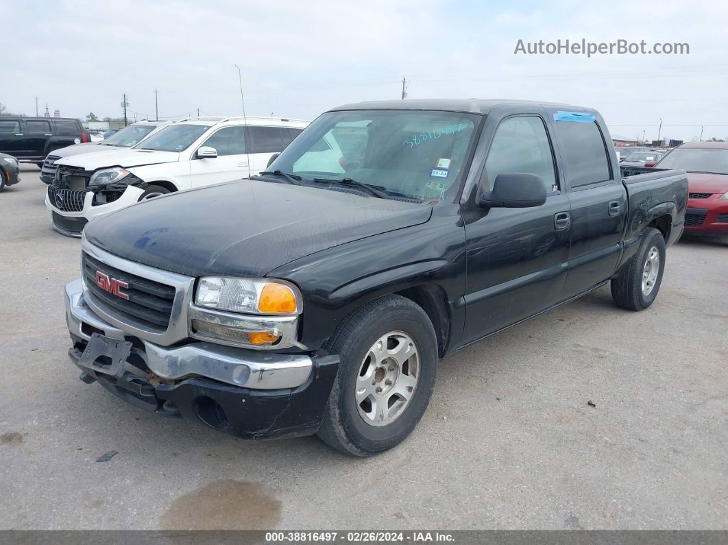 2007 Gmc Sierra 1500 Classic Sl Черный vin: 2GTEC13V971123935