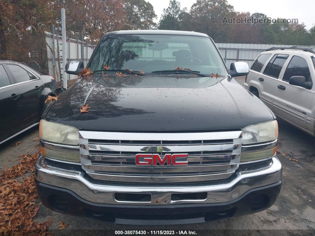 2007 Gmc Sierra 1500 Classic Sl Black vin: 2GTEC13V971149550