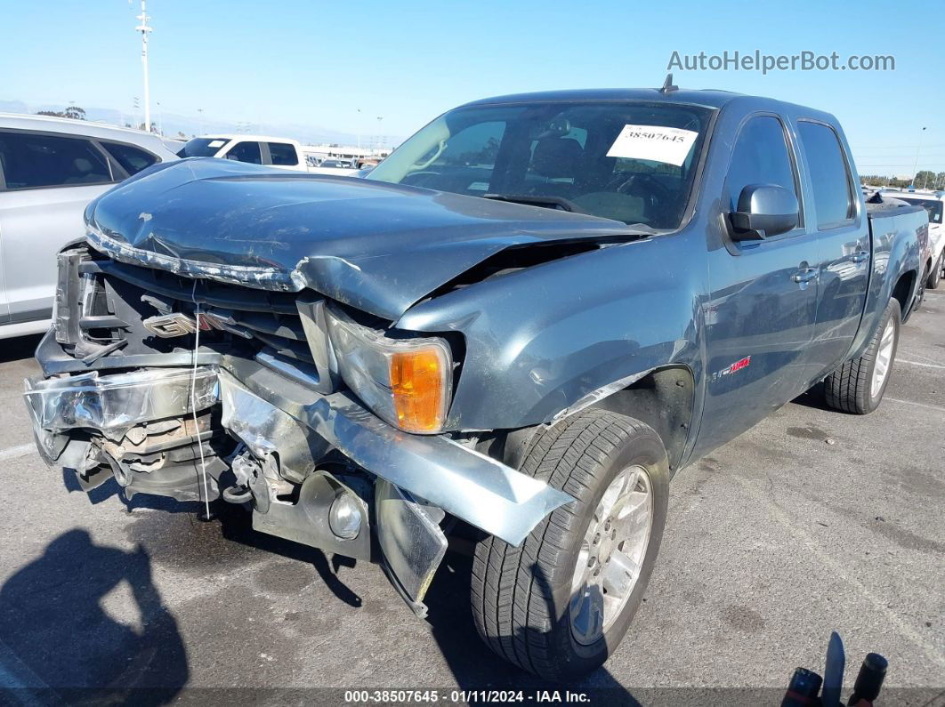 2007 Gmc Sierra 1500 Slt Turquoise vin: 2GTEC13Y171656307