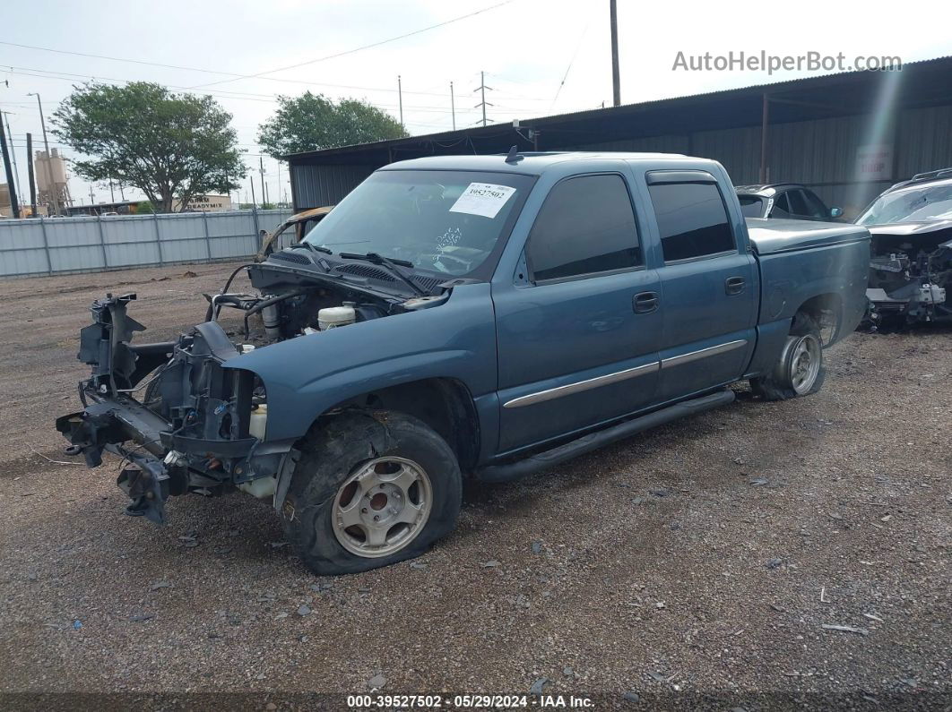 2007 Gmc Sierra 1500 Classic Sle2 Синий vin: 2GTEC13Z371170767