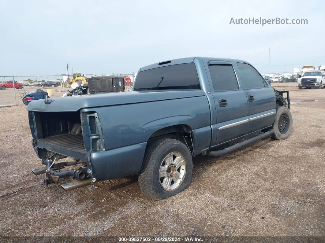 2007 Gmc Sierra 1500 Classic Sle2 Синий vin: 2GTEC13Z371170767