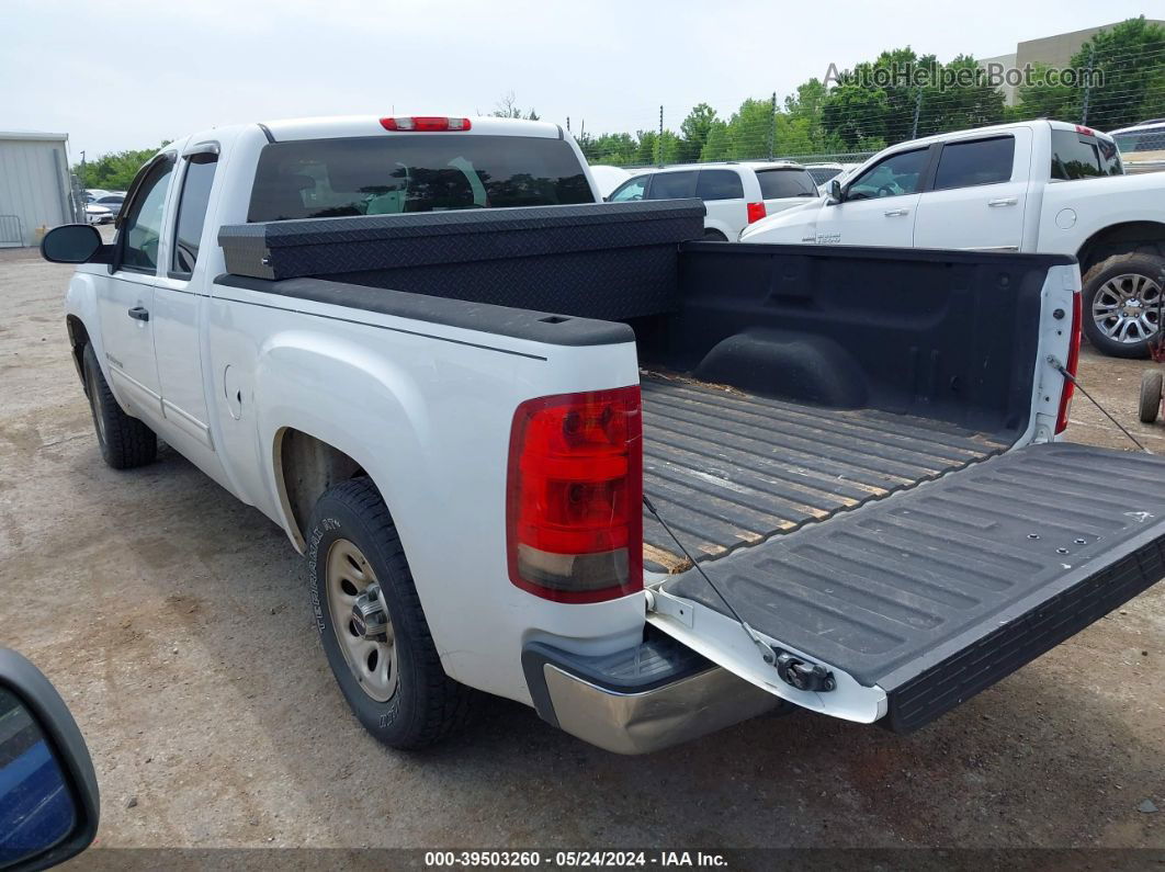 2008 Gmc Sierra 1500 Sl White vin: 2GTEC19C081336960