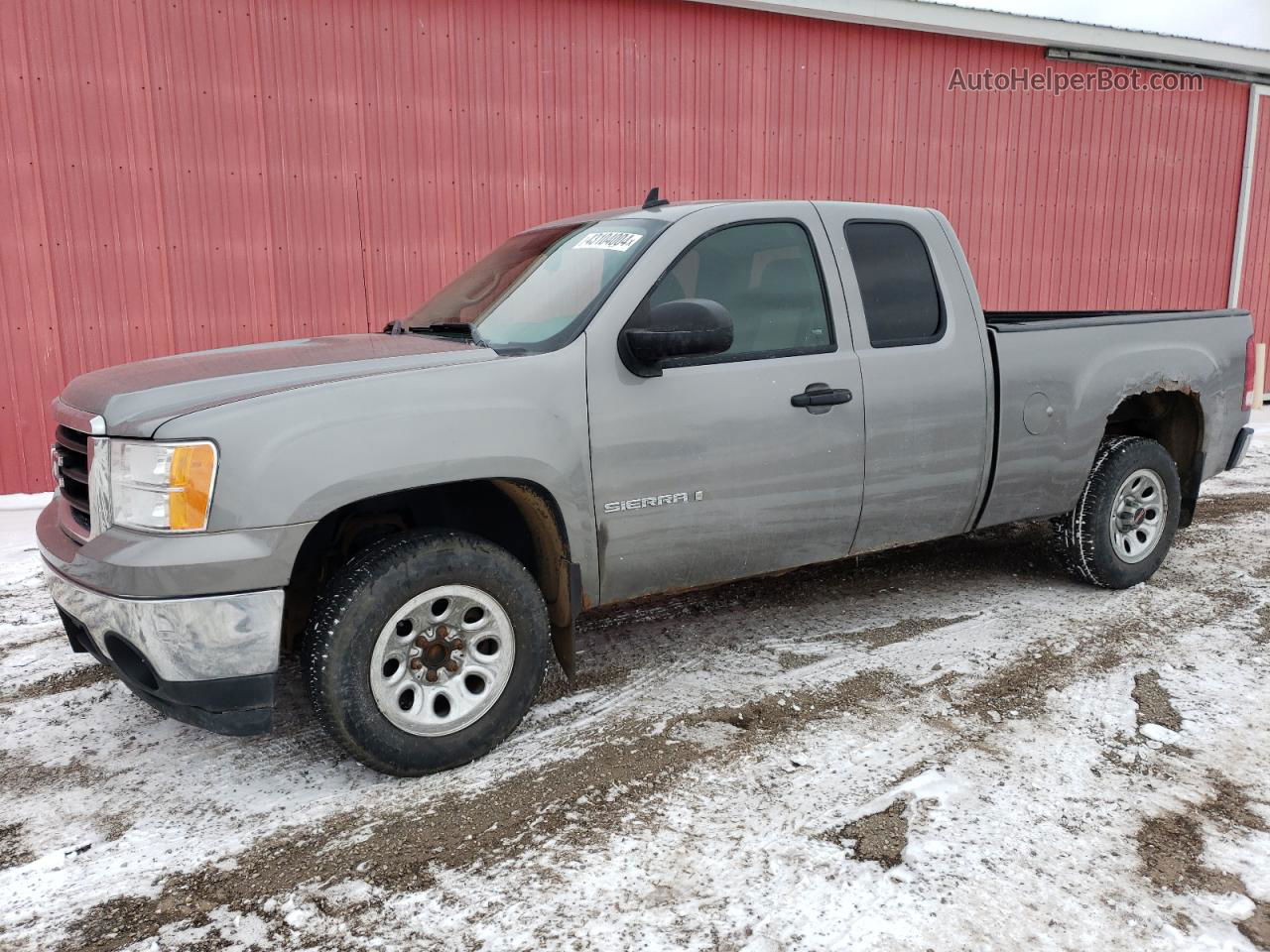 2008 Gmc Sierra C1500 Gray vin: 2GTEC19C581149813