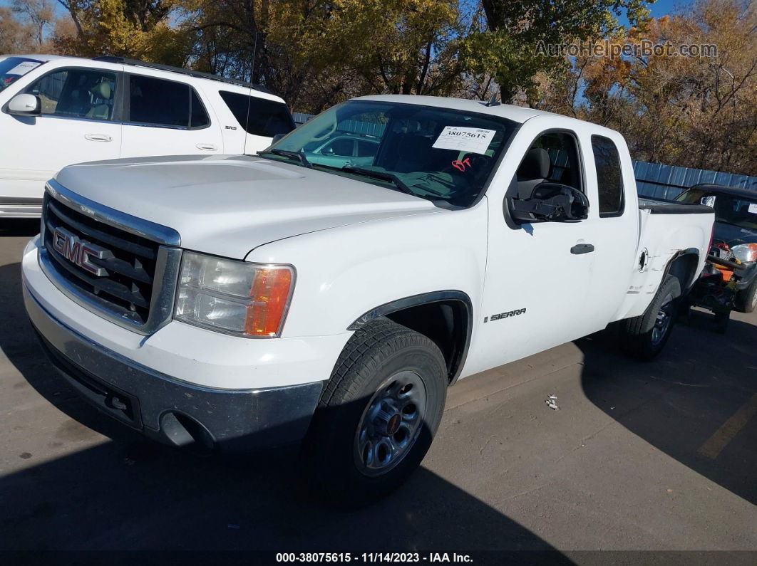 2008 Gmc Sierra 1500 Work Truck/sle1/sl White vin: 2GTEC19C581247904