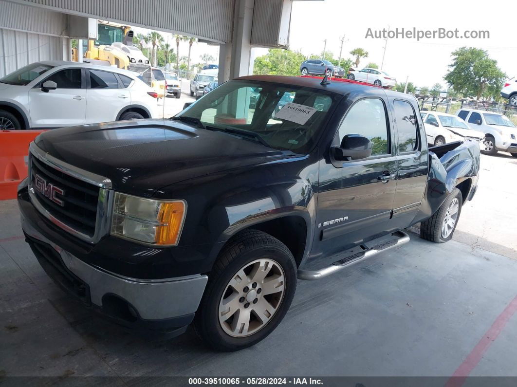 2007 Gmc Sierra 1500 Slt Black vin: 2GTEC19J171685588