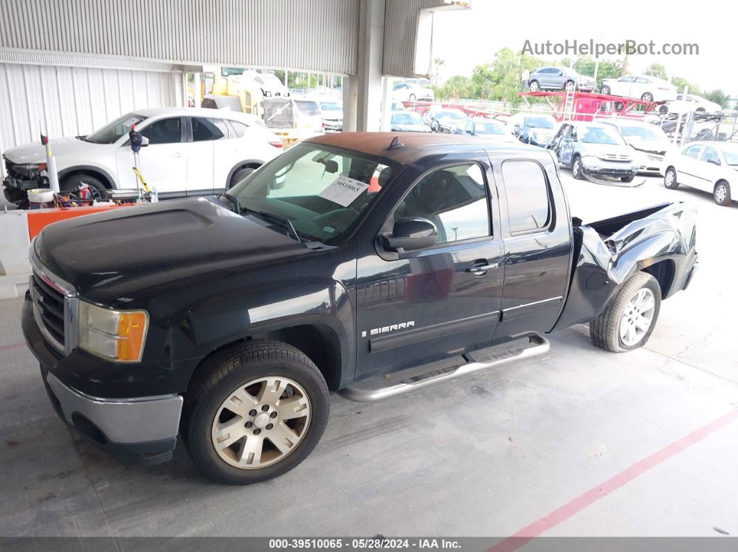 2007 Gmc Sierra 1500 Slt Black vin: 2GTEC19J171685588