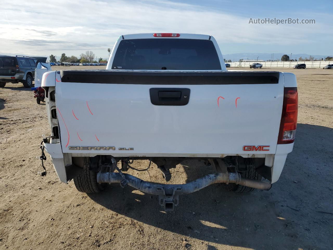 2008 Gmc Sierra C1500 Белый vin: 2GTEC19J381339608