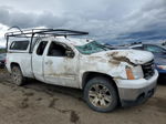 2008 Gmc Sierra C1500 White vin: 2GTEC19J581112484