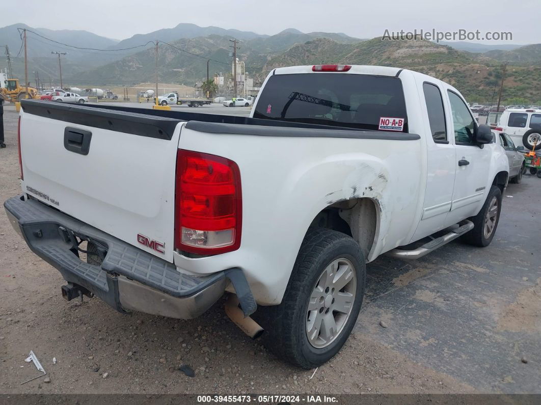 2007 Gmc Sierra 1500 Sle1 White vin: 2GTEC19J671667233