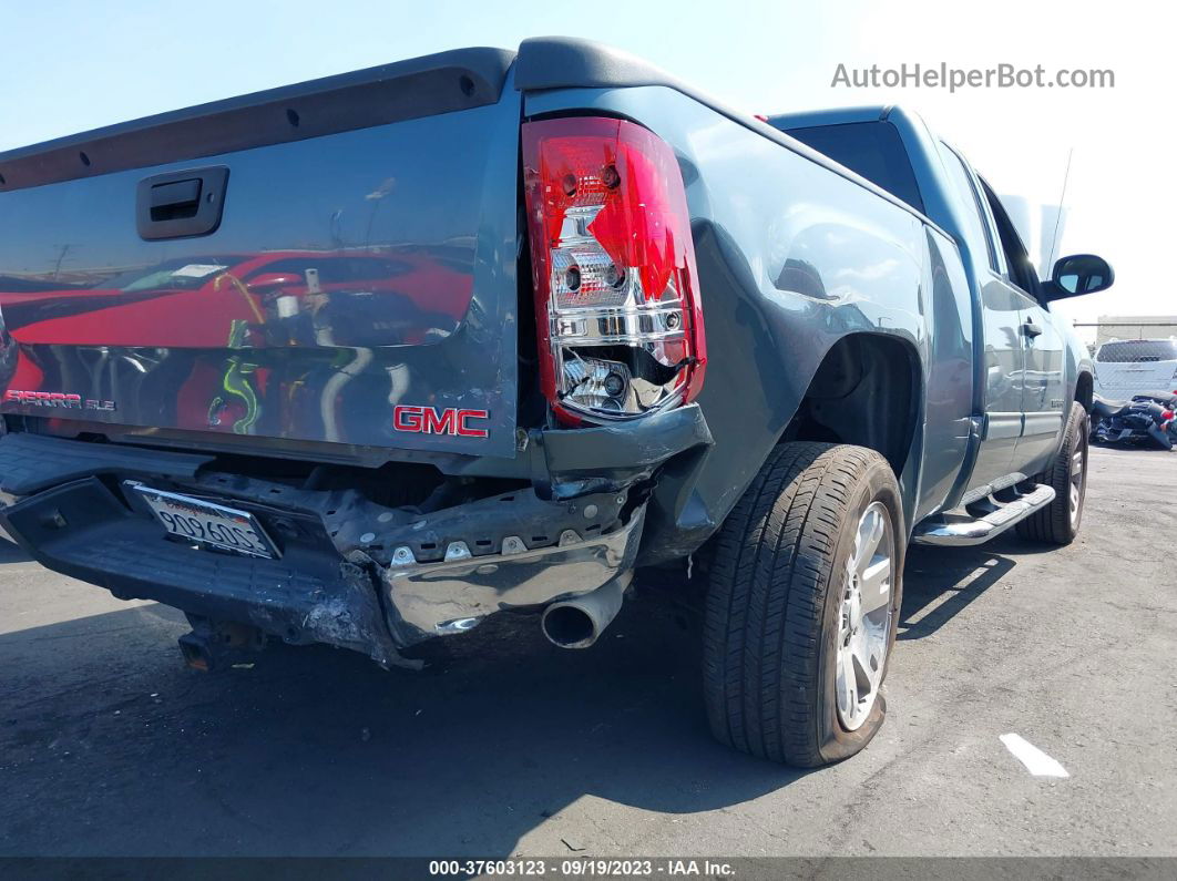 2007 Gmc Sierra 1500 Sle2 Синий vin: 2GTEC19J671700781