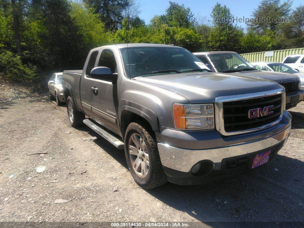 2008 Gmc Sierra 1500 Sle2 Gray vin: 2GTEC19J781141128