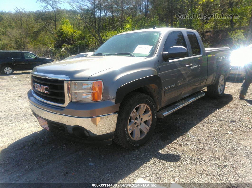 2008 Gmc Sierra 1500 Sle2 Gray vin: 2GTEC19J781141128