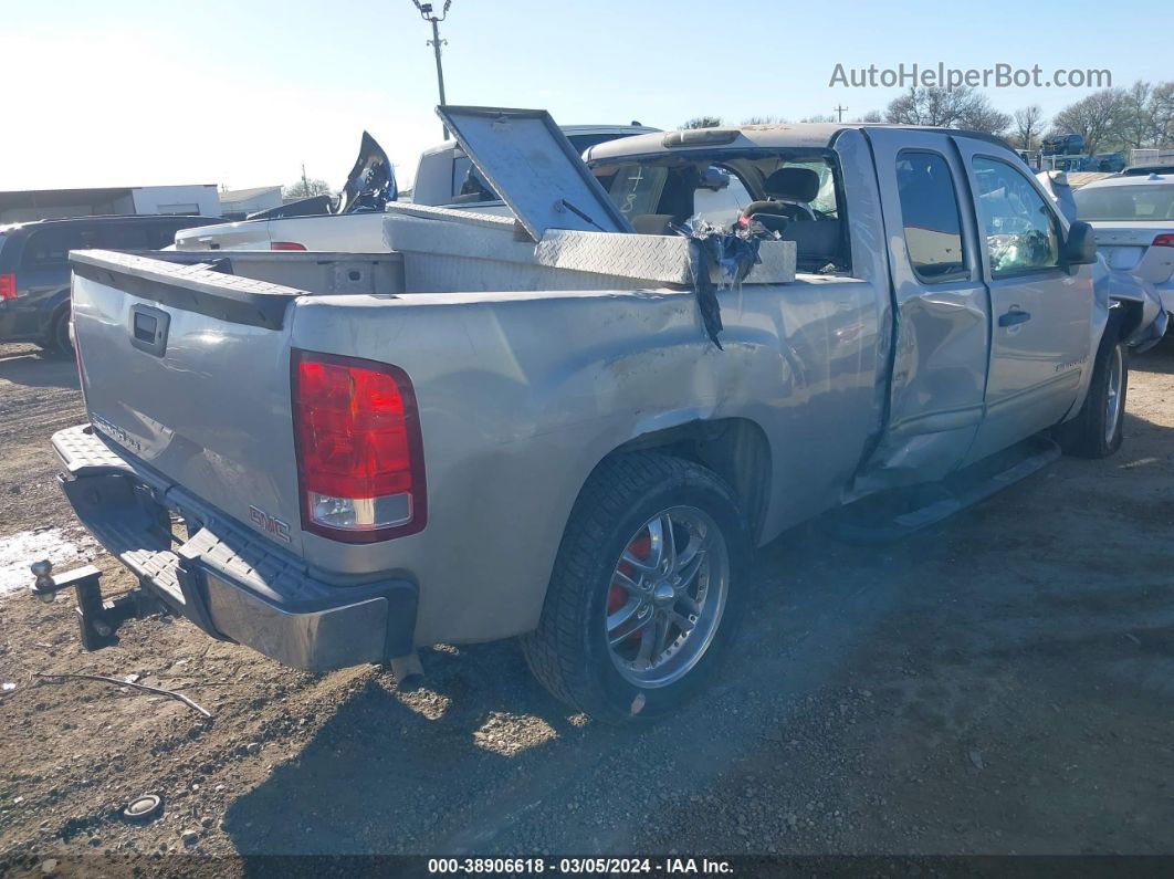 2008 Gmc Sierra 1500 Sle1 Silver vin: 2GTEC19J781277825