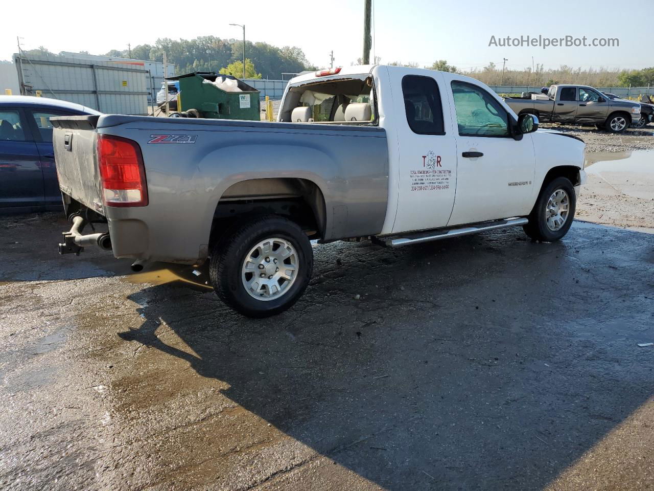 2008 Gmc Sierra C1500 Gray vin: 2GTEC19J881254070