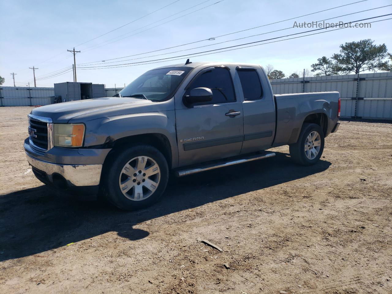 2007 Gmc New Sierra C1500 Gray vin: 2GTEC19J971569362