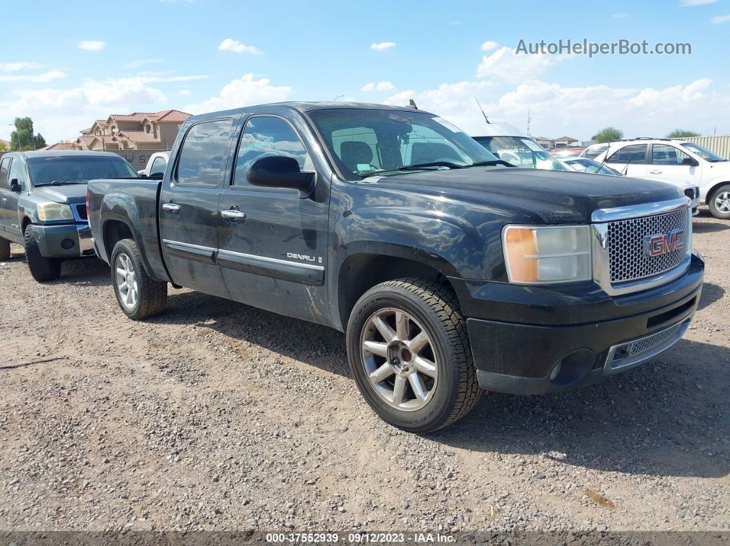 2008 Gmc Sierra Denali   Black vin: 2GTEC638181275622