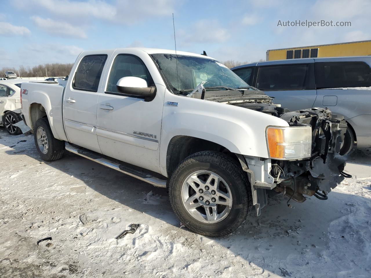 2008 Gmc Sierra K1500 Белый vin: 2GTEK133281318326