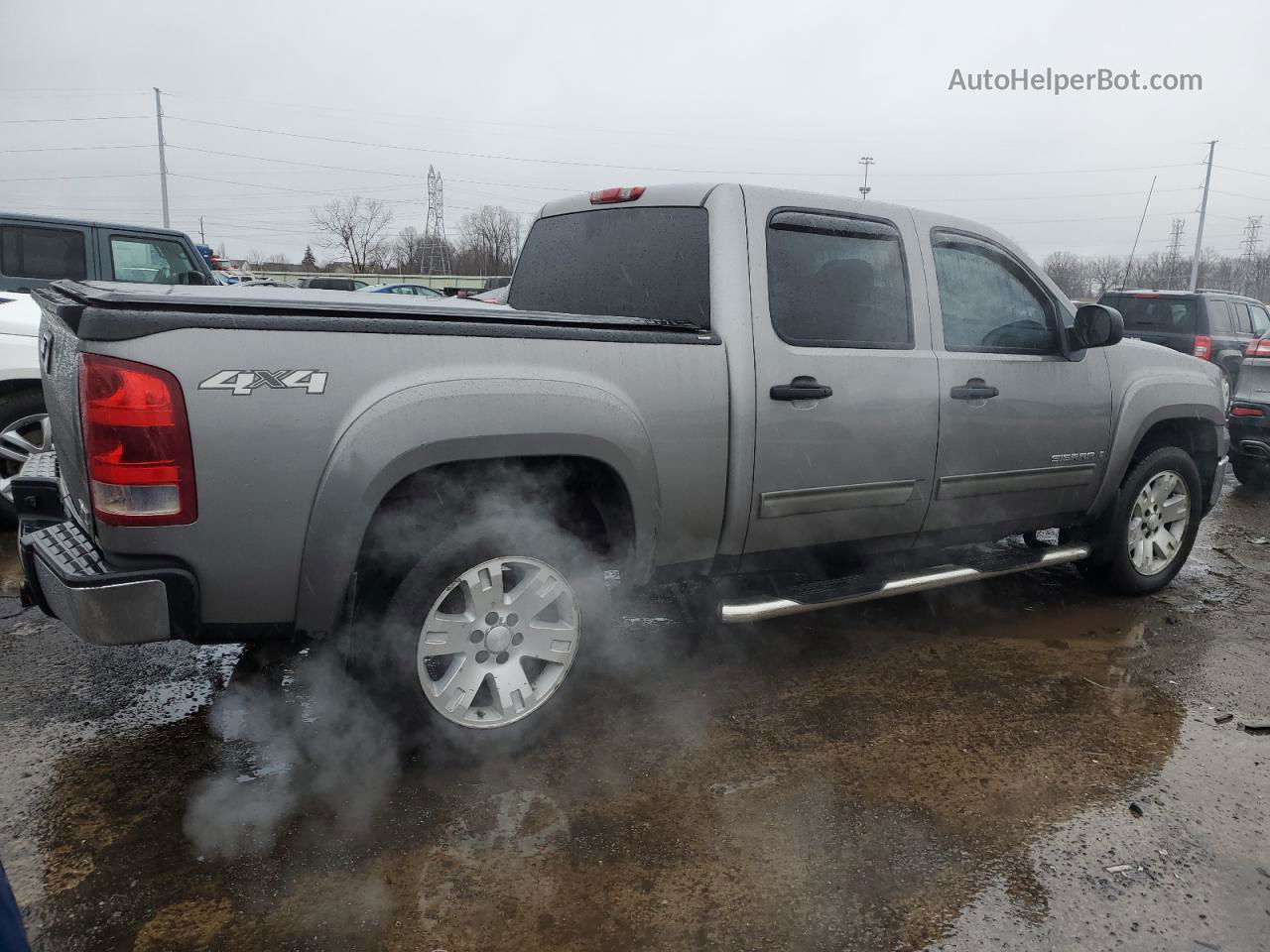 2008 Gmc Sierra K1500 Gray vin: 2GTEK133681335680